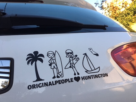 One of our many decals for cars